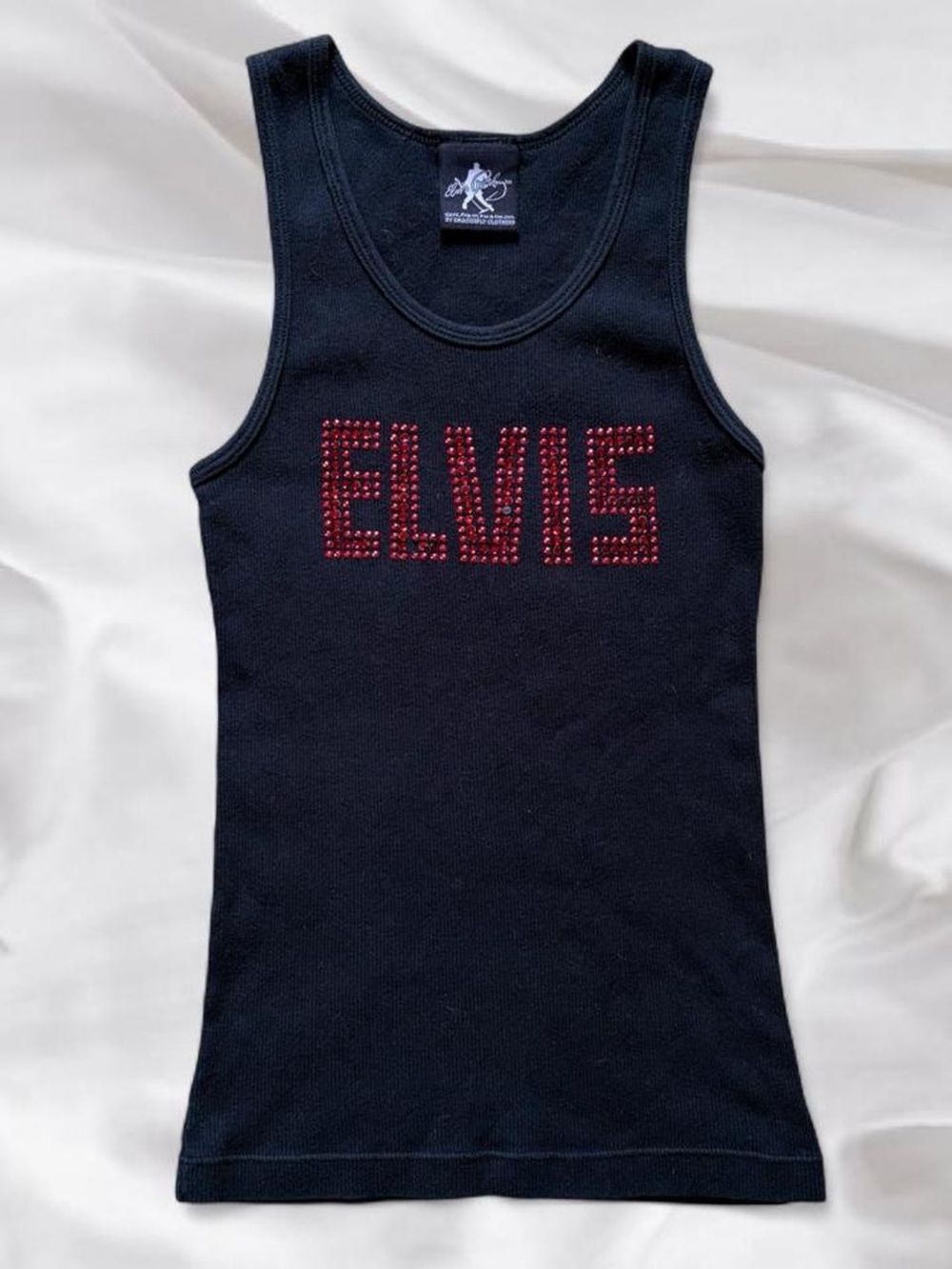 Elvis Rhinestone Tank Top